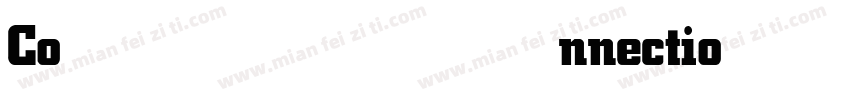 ConnectionsBold Bold字体转换